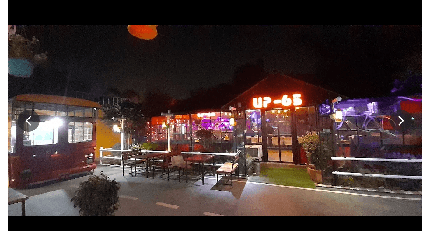 UP-65 Restaurant Evening Entrance